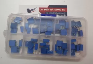 Hộp Biến Trở Tổng Hợp 3296W, 10 Loại, Mỗi Loại 5 Cái